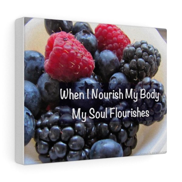 When I Nourish My Body... -Canvas Gallery Wraps 1